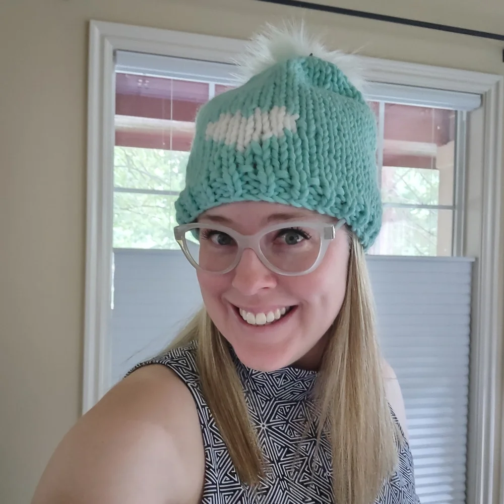 GOGO Women's Heart Toque Beanie Hat